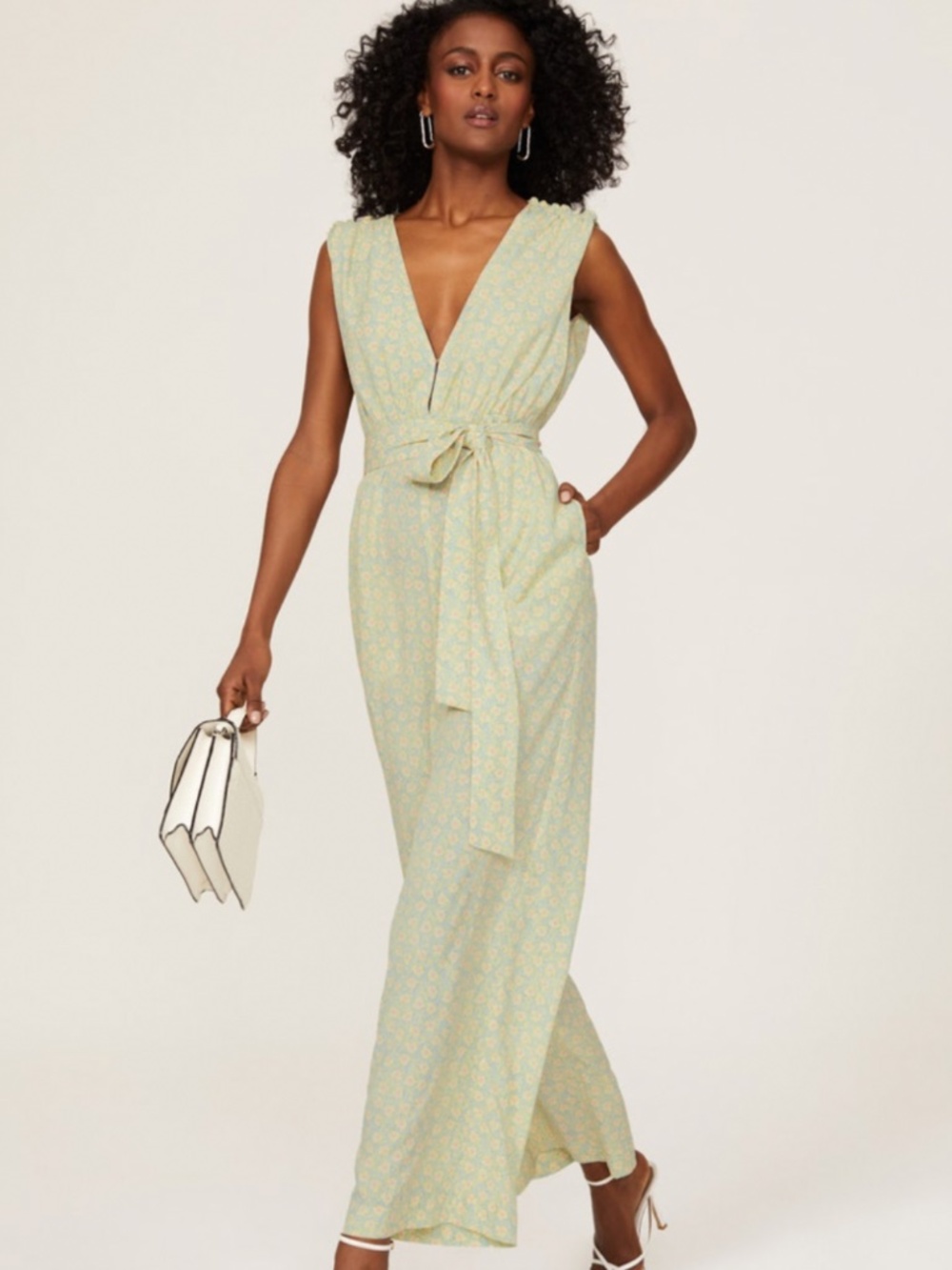 Derek lam collective belted jumpsuit